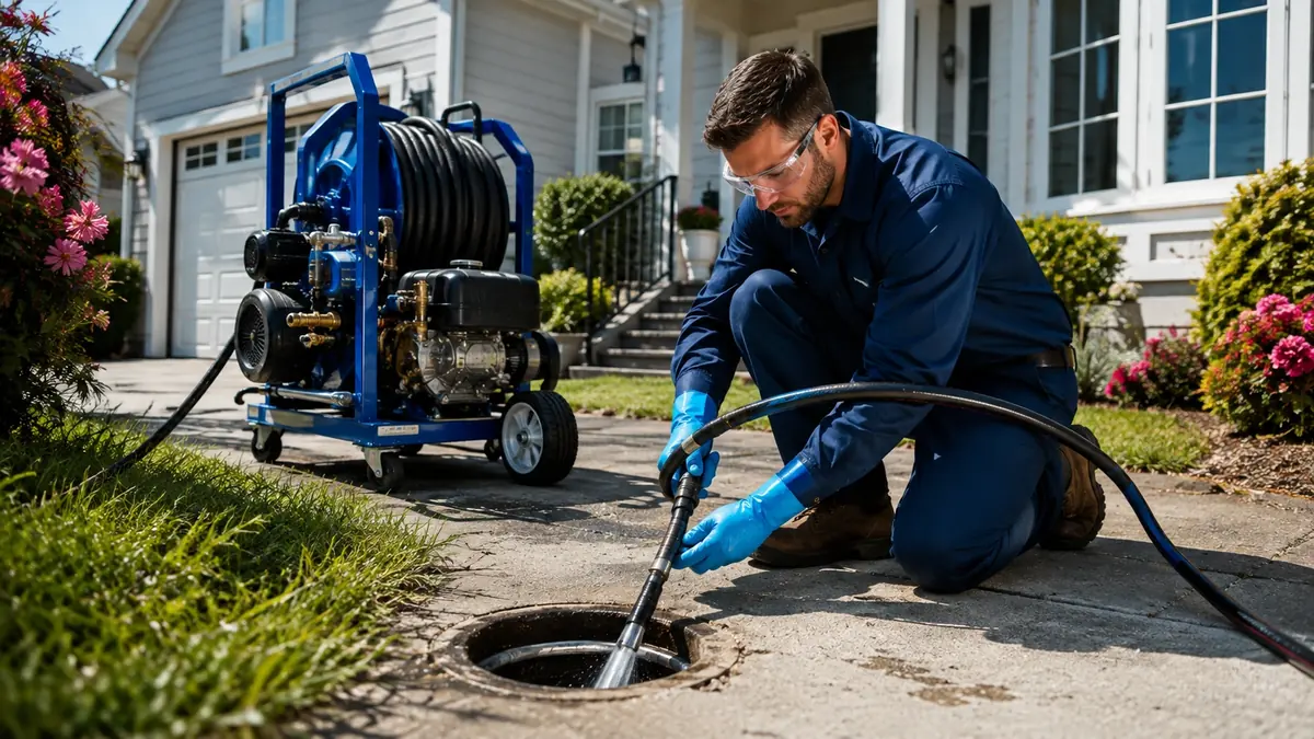 Residential Hydro Jet Drain Cleaning in Millbrae